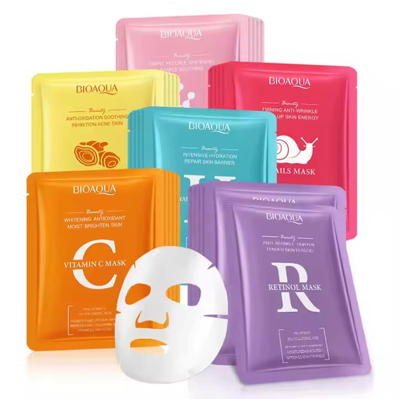 Bentonite Clay Mask - 5 Stück BIOAQUA Retinol Vitamin C