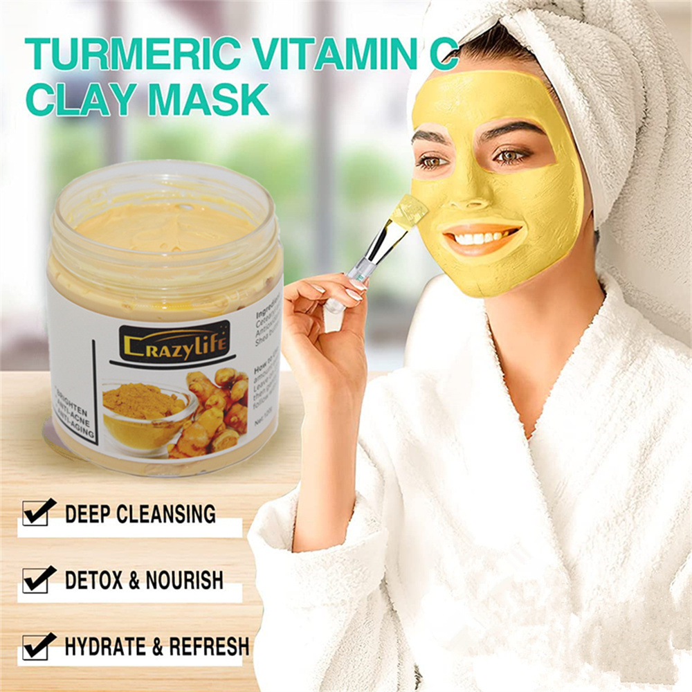 120g Kurkuma-Tonmaske zur Gesi – Bentonite Clay Mask Bewertung und Preis