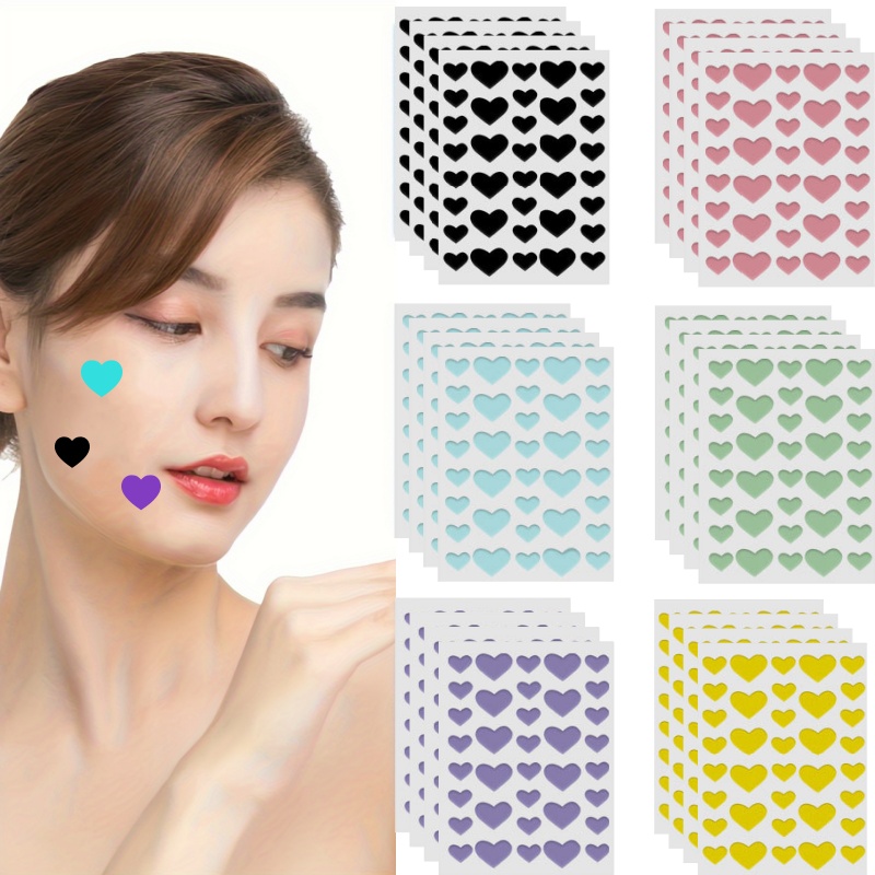 864 Stück Niedliche Herzförmig – Skincare Acne Bewertung und Preis