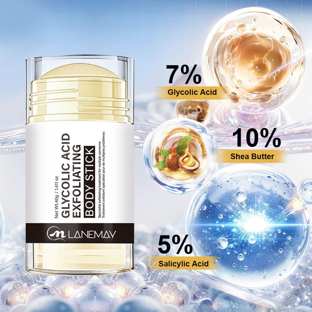 45g Exfolierender Körperstift  – Glycolic Acid Exfoliant Bewertung und Preis