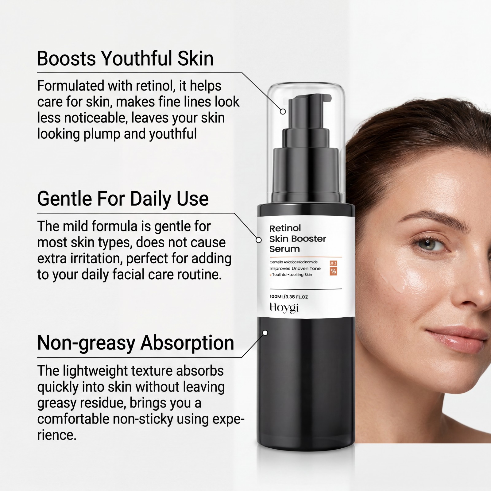 100ml Retinol Hautpflege-Boost – The Ordinary Serum Hyaluronic Acid Bewertung und Preis