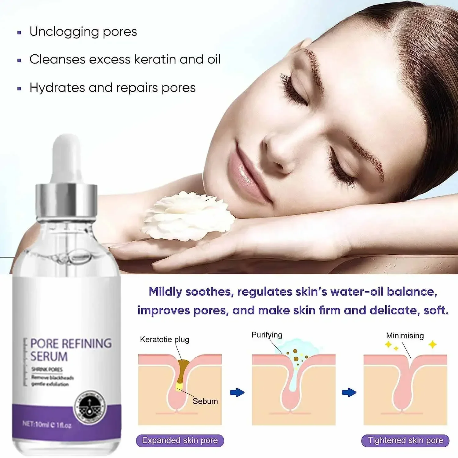 3. Hauttextur |   Porenverfein – The Ordinary Serum Hyaluronic Acid Bewertung und Preis