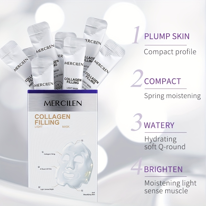 20 Stück Mercilen Kollagen Pee – Bentonite Clay Mask Bewertung und Preis