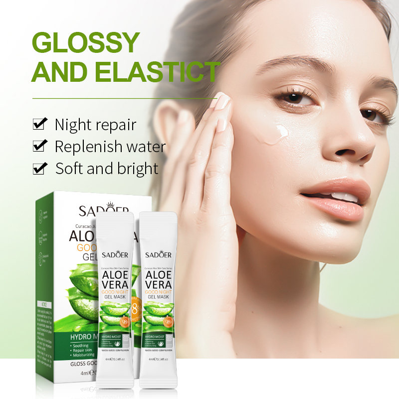 20 Stück/Box SADOER Schlaf-Ges – Bentonite Clay Mask Bewertung und Preis
