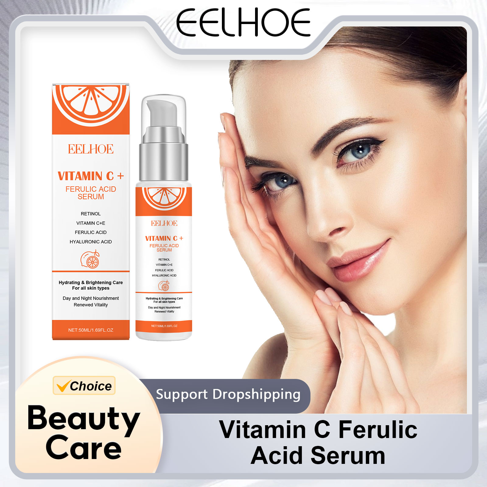 EELHOE Vitamin C E Ferulsäure- – The Ordinary Serum Hyaluronic Acid Bewertung und Preis