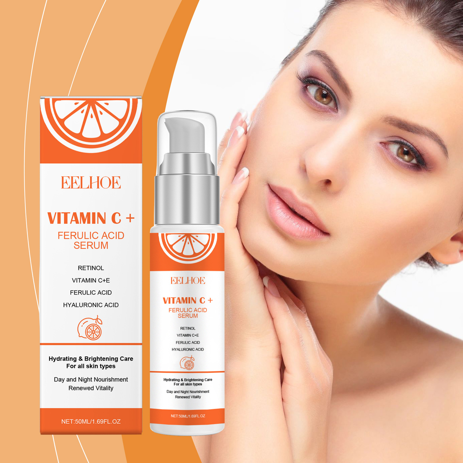 EELHOE Vitamin C E Ferulsäure- – The Ordinary Serum Hyaluronic Acid Bewertung und Preis
