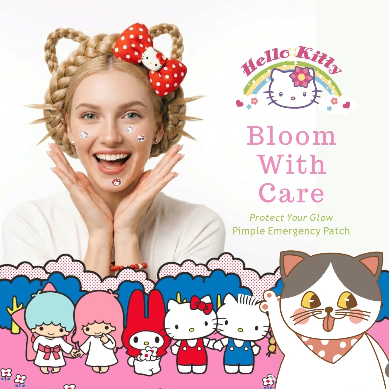 25/125 Stück Hello Kitty Picke – Skincare Acne Bewertung und Preis
